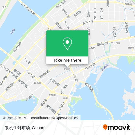 铁机生鲜市场 map