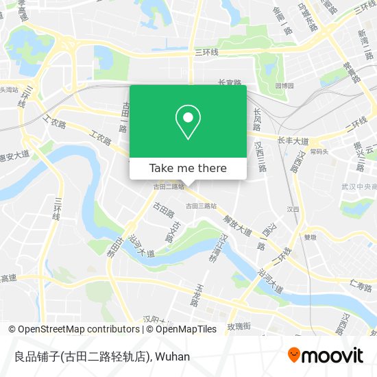 良品铺子(古田二路轻轨店) map