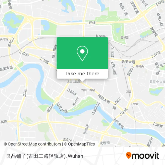 良品铺子(古田二路轻轨店) map