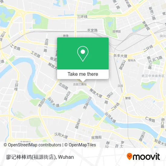 廖记棒棒鸡(福源街店) map