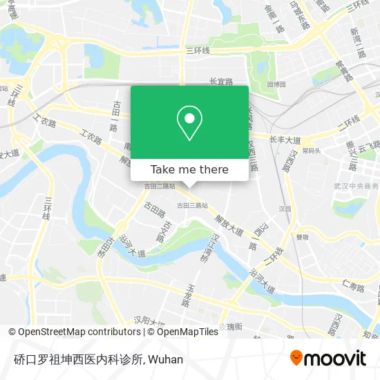 硚口罗祖坤西医内科诊所 map