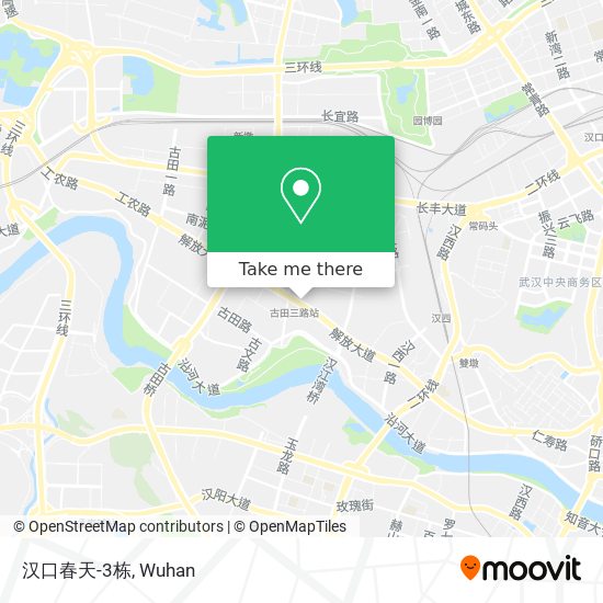 汉口春天-3栋 map