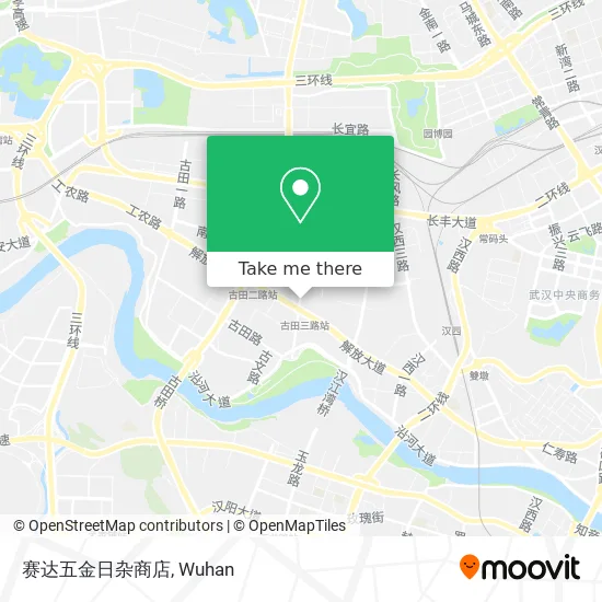 赛达五金日杂商店 map
