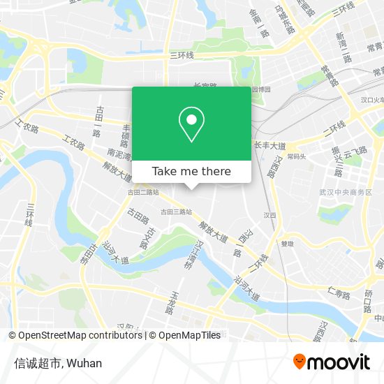 信诚超市 map
