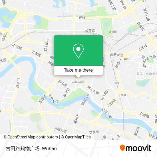 古田路购物广场 map