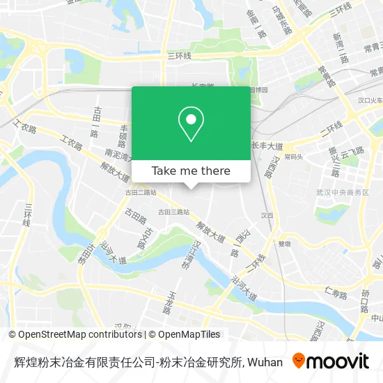 辉煌粉末冶金有限责任公司-粉末冶金研究所 map