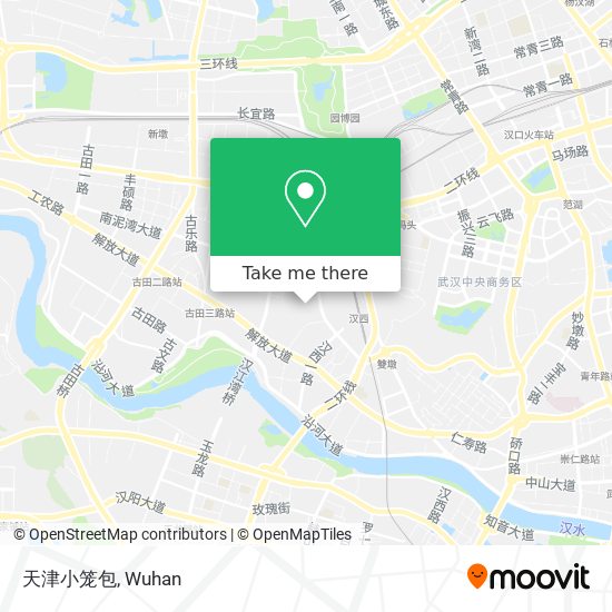 天津小笼包 map