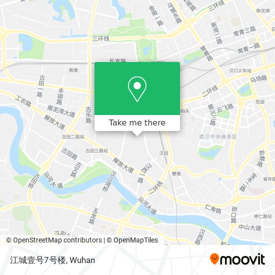 江城壹号7号楼 map