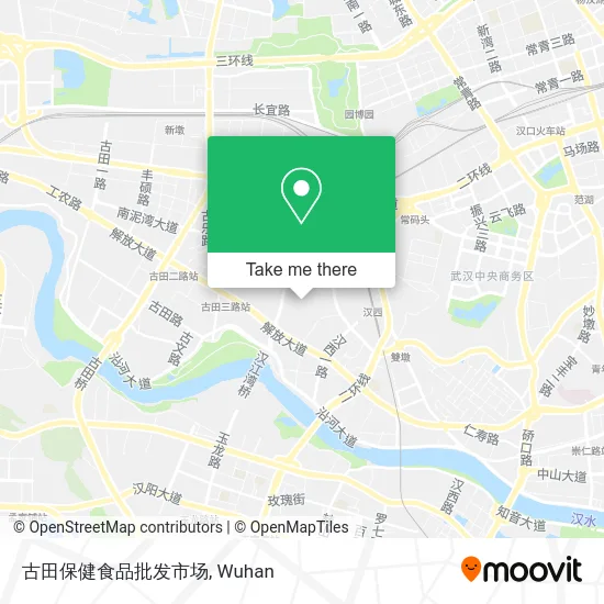 古田保健食品批发市场 map