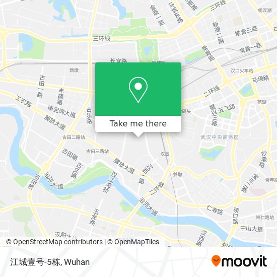 江城壹号-5栋 map