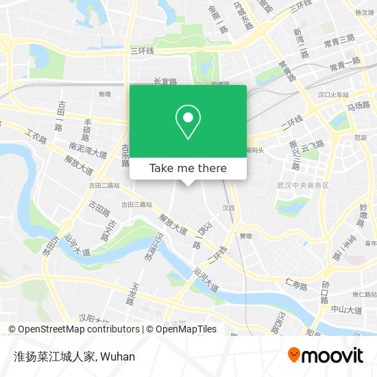 淮扬菜江城人家 map
