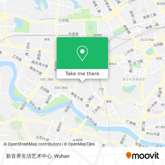 新音界生活艺术中心 map