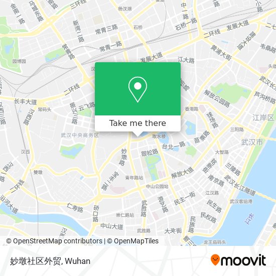 妙墩社区外贸 map