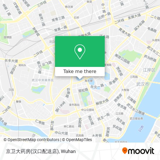 京卫大药房(汉口配送店) map