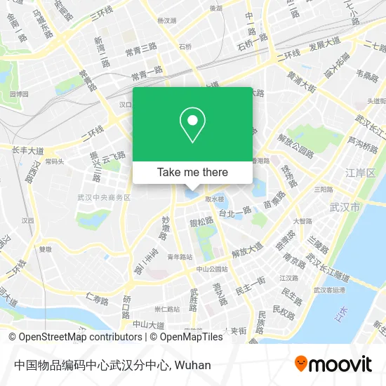 中国物品编码中心武汉分中心 map