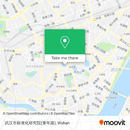 武汉市标准化研究院(青年路) map