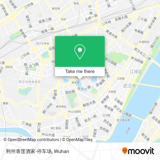 荆州青莲酒家-停车场 map