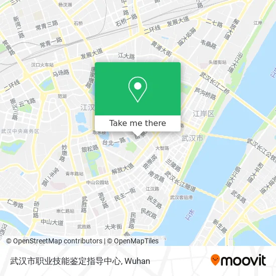 武汉市职业技能鉴定指导中心 map