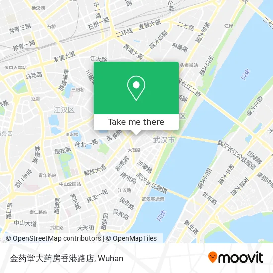 金药堂大药房香港路店 map