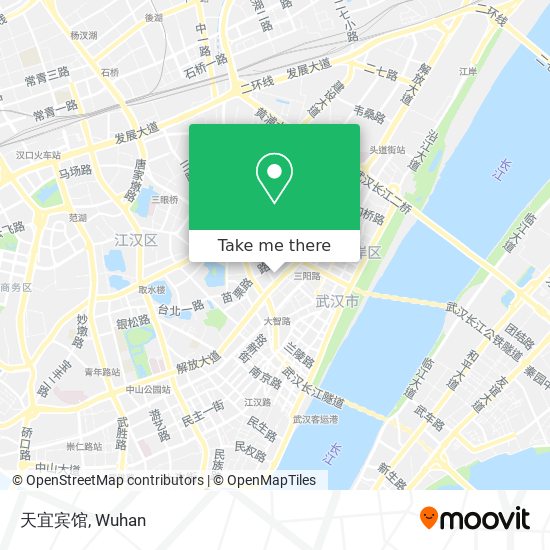 天宜宾馆 map