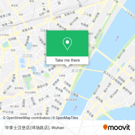 华莱士汉堡店(球场路店) map