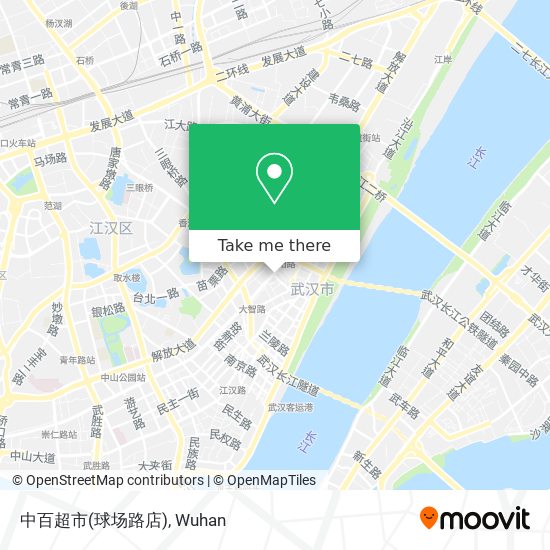 中百超市(球场路店) map
