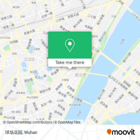 球场花园 map