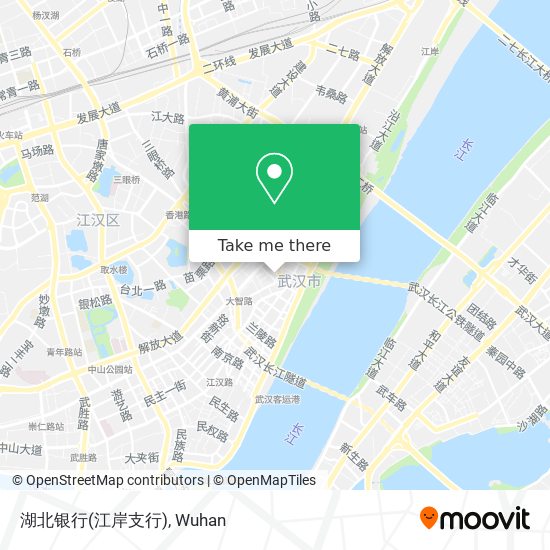 湖北银行(江岸支行) map