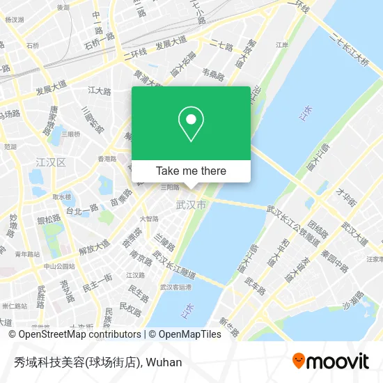 秀域科技美容(球场街店) map