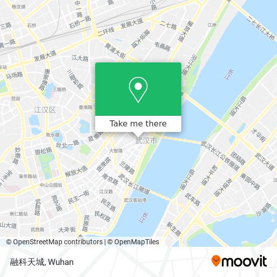 融科天城 map