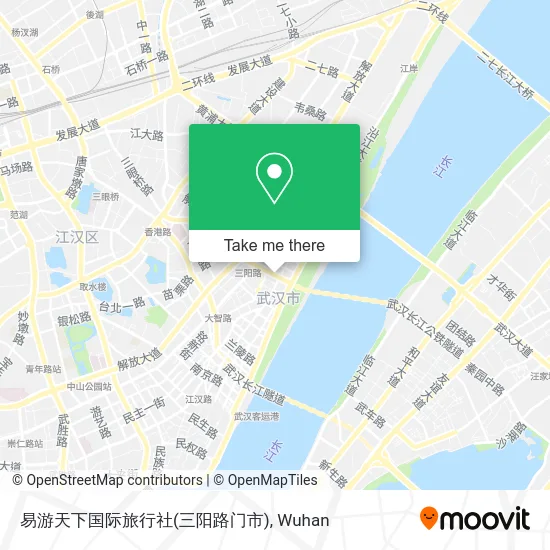 易游天下国际旅行社(三阳路门市) map