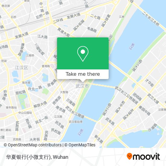 华夏银行(小微支行) map