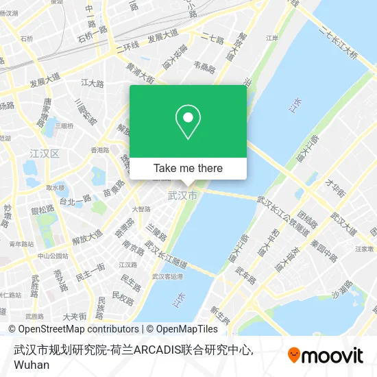 武汉市规划研究院-荷兰ARCADIS联合研究中心 map