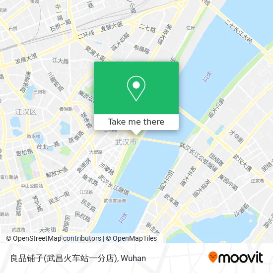 良品铺子(武昌火车站一分店) map