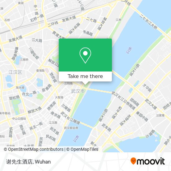 谢先生酒店 map