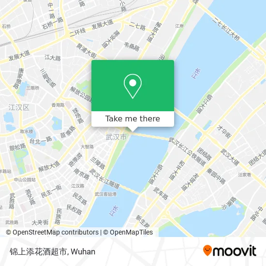 锦上添花酒超市 map