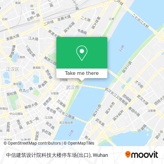 中信建筑设计院科技大楼停车场(出口) map