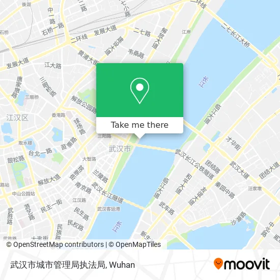 武汉市城市管理局执法局 map