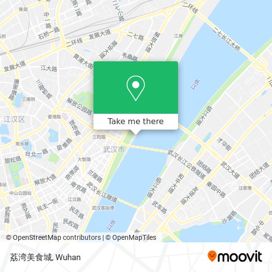 荔湾美食城 map