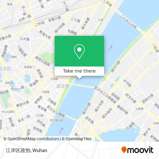 江岸区政协 map