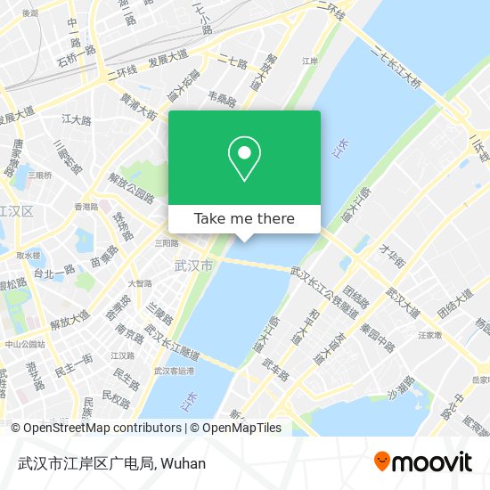 武汉市江岸区广电局 map