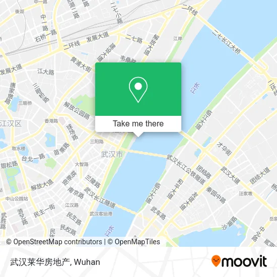 武汉莱华房地产 map