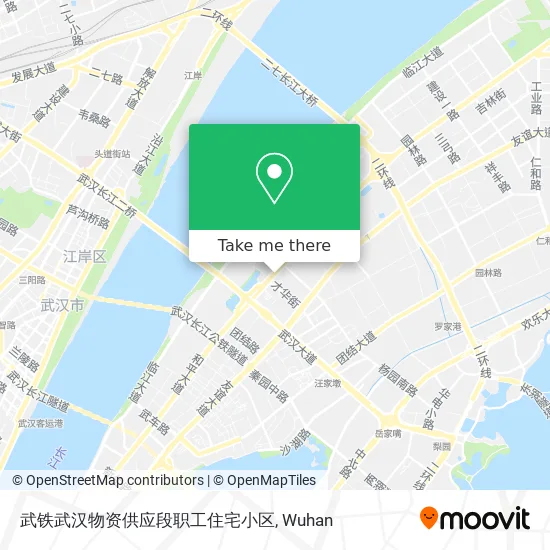 武铁武汉物资供应段职工住宅小区 map