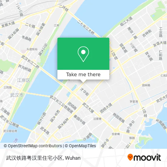 武汉铁路粤汉里住宅小区 map