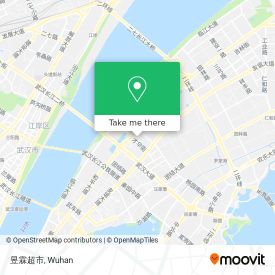 昱霖超市 map