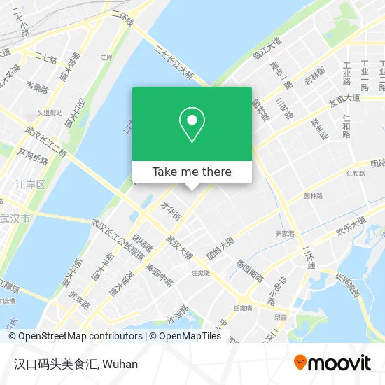 汉口码头美食汇 map