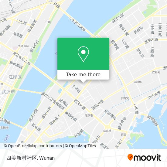 四美新村社区 map