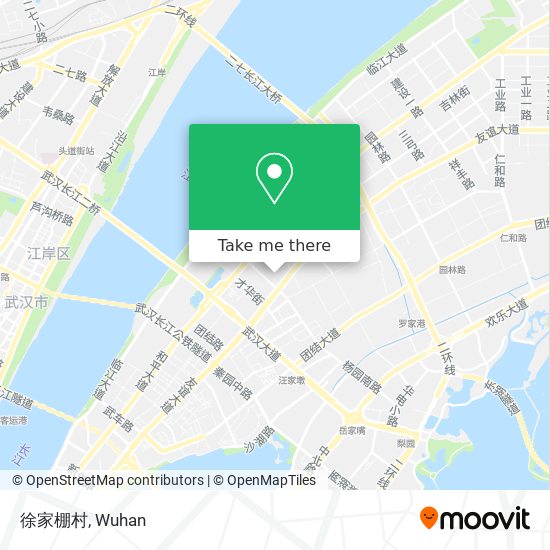 徐家棚村 map