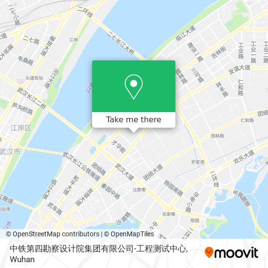 中铁第四勘察设计院集团有限公司-工程测试中心 map