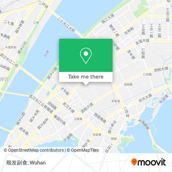 顺发副食 map